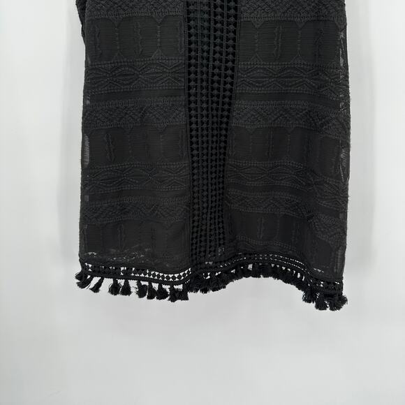 JOIE Eliska Tank Blouse in Black Caviar // XS - Picture 11 of 14